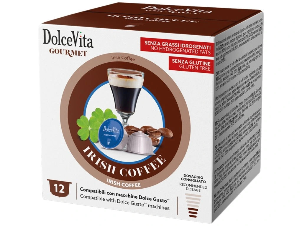 Dolce Gusto için İrlanda Kremalı Cappuccino Dolce Vita 12 kapsül