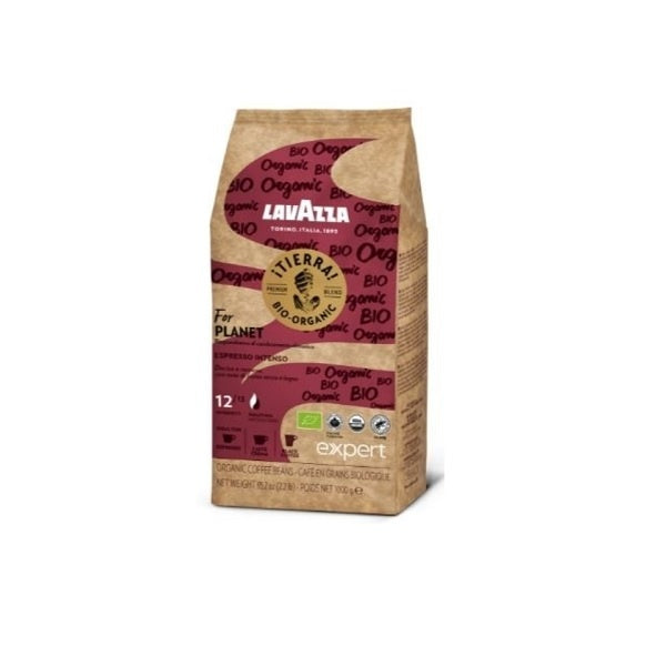Lavazza Tierra Bio Organik Expert kahve çekirdekleri 1 kg.