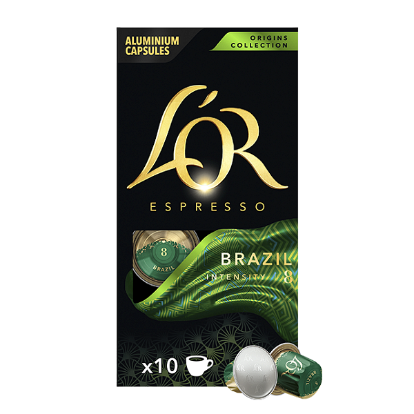L'OR Origins Brazil - 10 Nespresso Uyumlu Kapsül