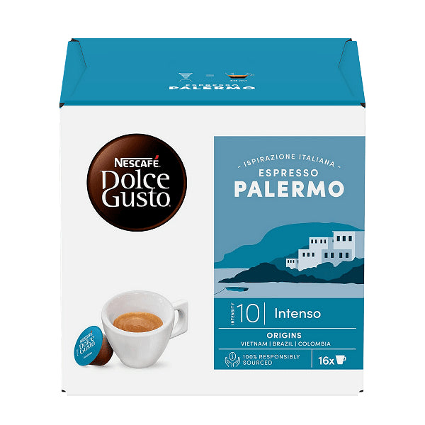 NESCAFÉ Dolce Gusto Espresso Palermo kapsülleri 16 adet.