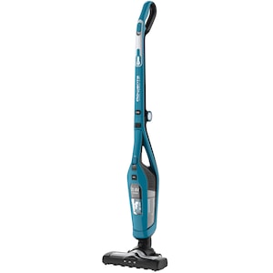 Rowenta RH6751WO Dikey Elektrikli Süpürge 2'si 1 Arada Çift Güçlü Siklonik, 48 W, 2 hız, 21,6 V, 75 dakika özerklik, 0,6 l hacim, Mavi/Siyah