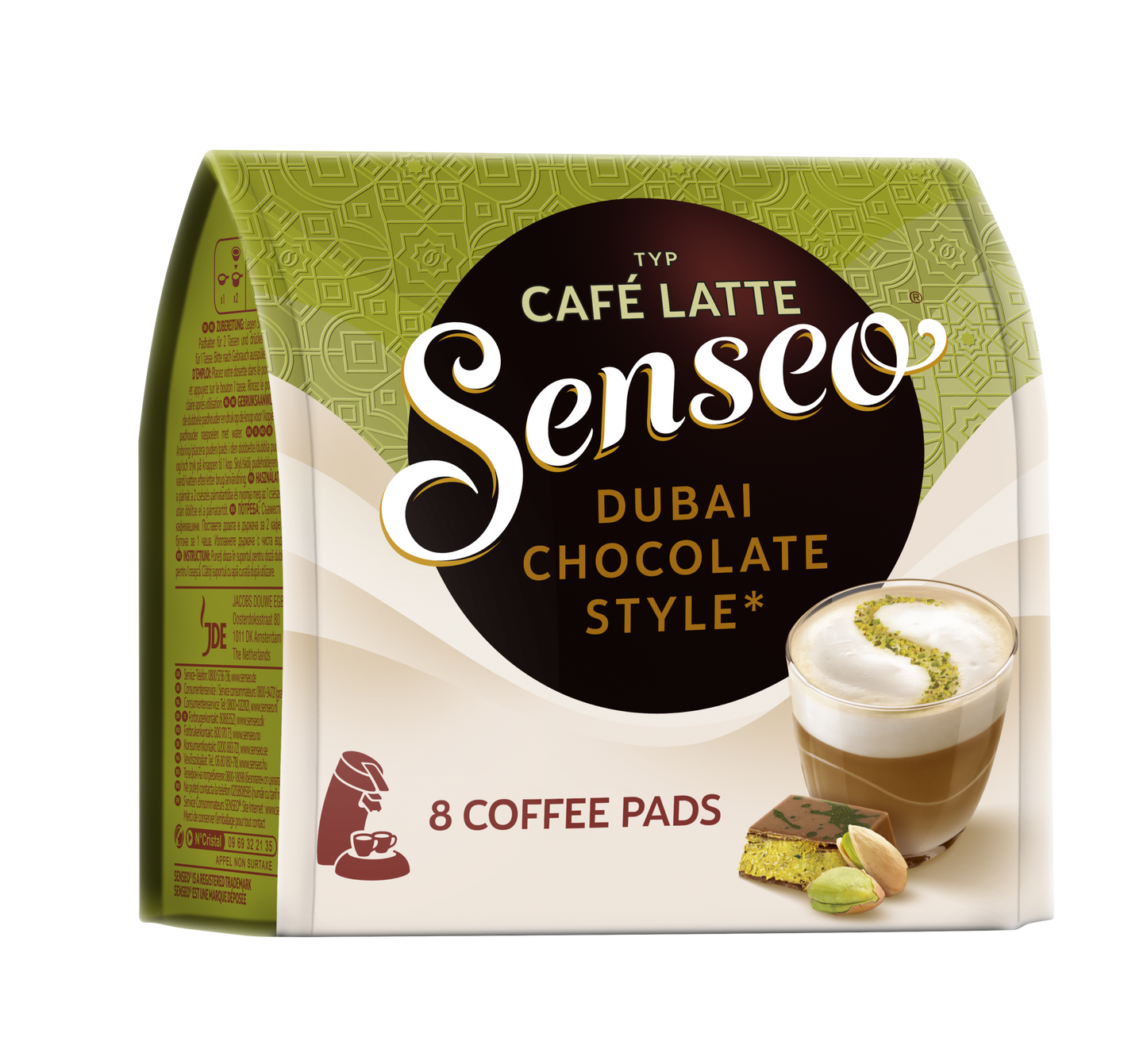 Senseo Cafe Latte Dubai Çikolatalı /8/