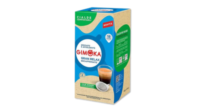 GIMOKA KAFEİNSİZ Gran Relax – 18 adet filtreli doz.