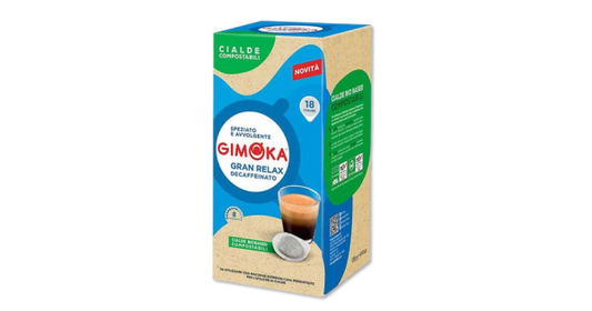 GIMOKA KAFEİNSİZ Gran Relax – 18 adet filtreli doz.