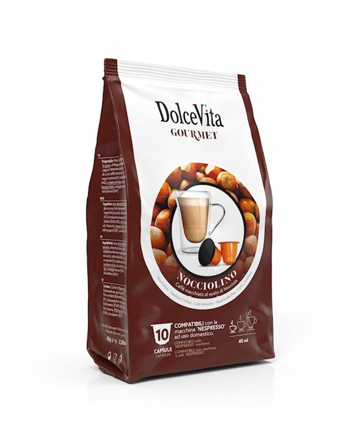 DOLCE VITA NOCCIOLINO - Nespresso uyumlu - 10 kapsül