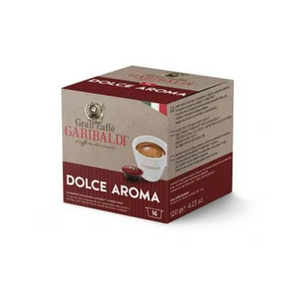 GARIBALDI Dolce Aroma - A Modo Mio ile uyumlu kapsüller - 16 adet