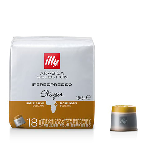 Kahve illy Iper Home Monoarabica Etiyopya 18 adet.