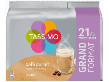 Tassimo Café Au Lait GRAND Format 21 adet