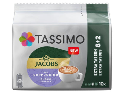 Tassimo Cappuccino Çikolatalı Kapsüller 8 adet