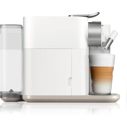 Kapsüller için Espresso kahve makinesi Delonghi Nespresso Gran Lattissima EN640.W