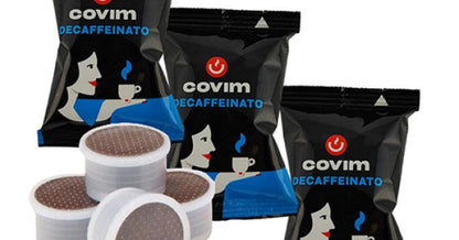COVIM Decaffeinato kapsülleri Espresso Point - 100 adet.
