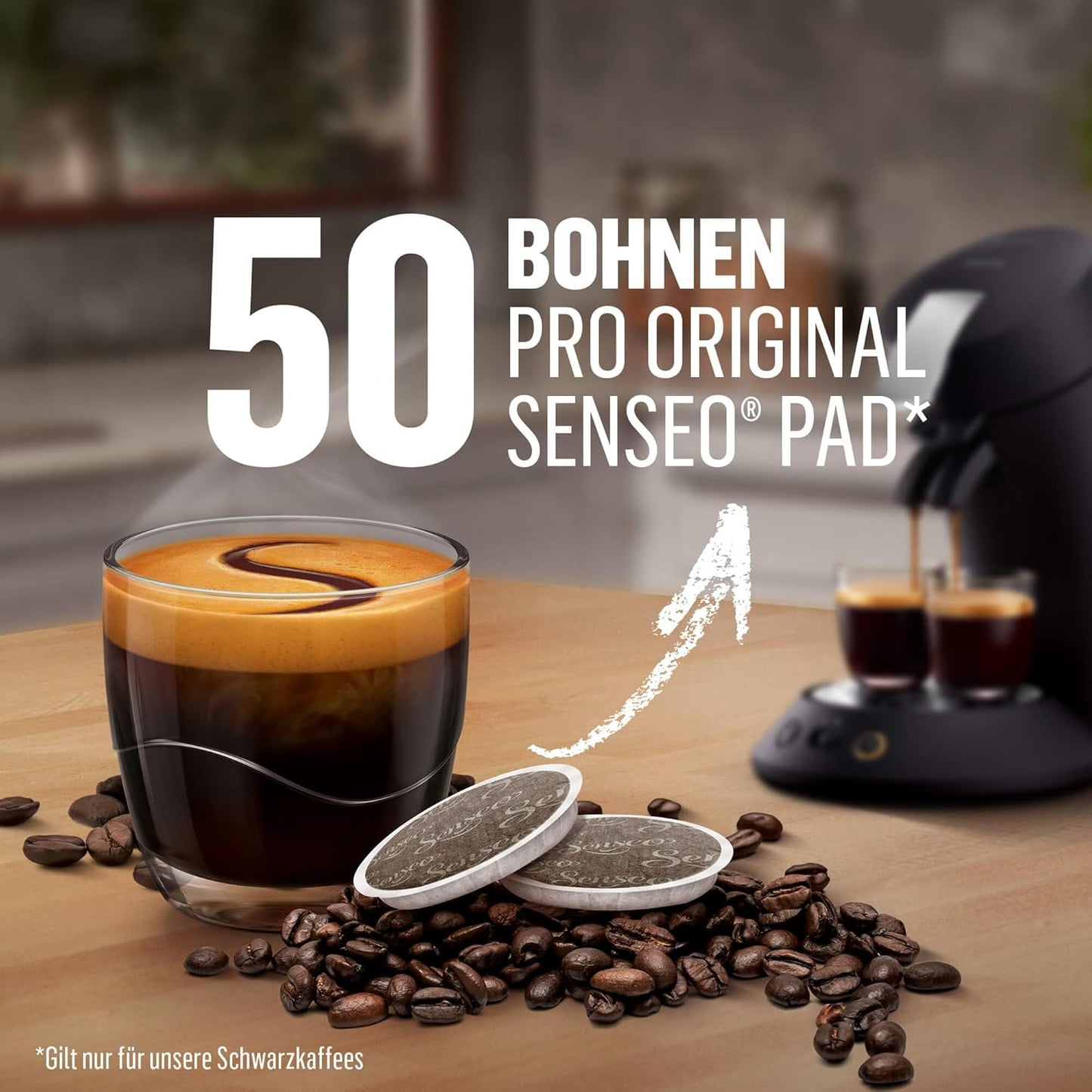 Senseo Pads Premium Selection, 5 x 16 Drinks, 80 Coffee Pods