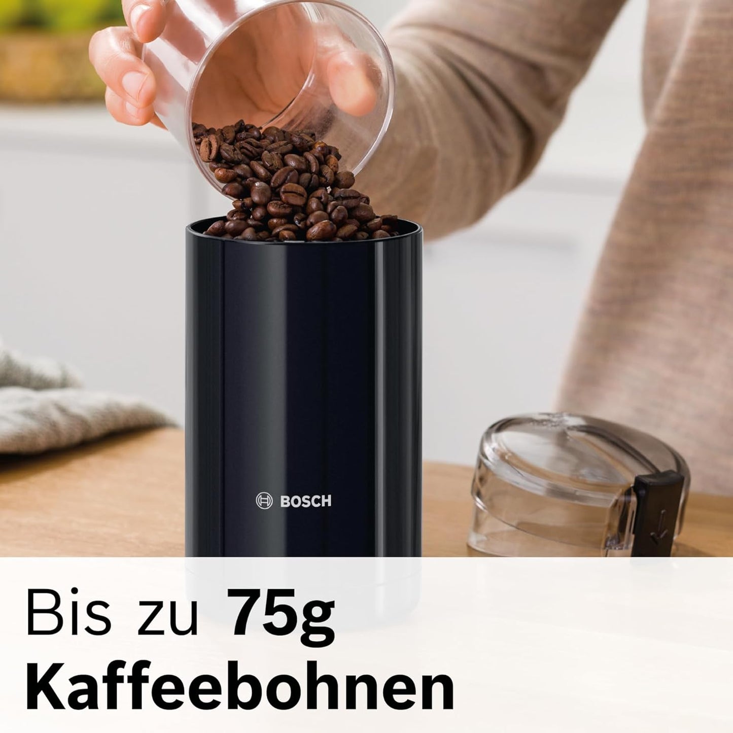 Bosch TSM6A013B Coffee Grinder, Black