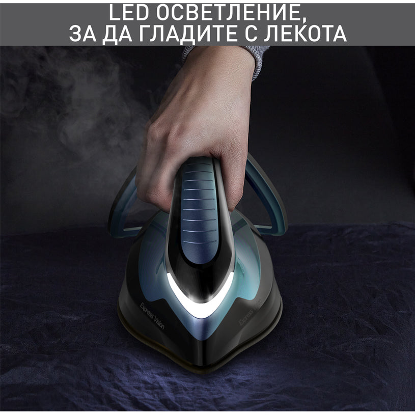 TEFAL EXPRESS VISION SV8151 LED Aydınlatmalı Ütü Merkezi, 500 g/dk'ya kadar, 2800 W, 7.0 bar