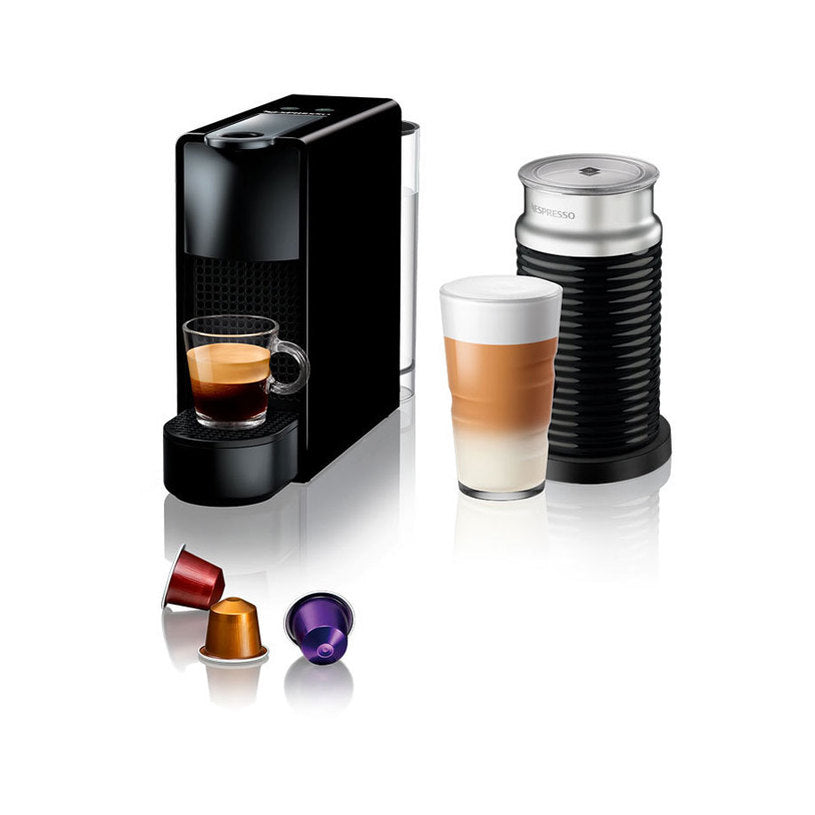 NESPRESSO ESSENZA BLK+AEROCCINO 19,00 bar, 600,00 ml, SİYAH