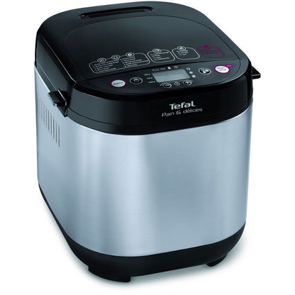 TEFAL PAIN ET DELICE PF240E38 720 W Ekmek Makinesi, Gri/Siyah, Program Sayısı: 20