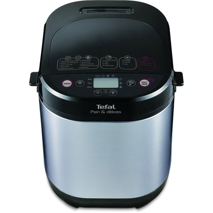 TEFAL PAIN ET DELICE PF240E38 720 W Ekmek Makinesi, Gri/Siyah, Program Sayısı: 20