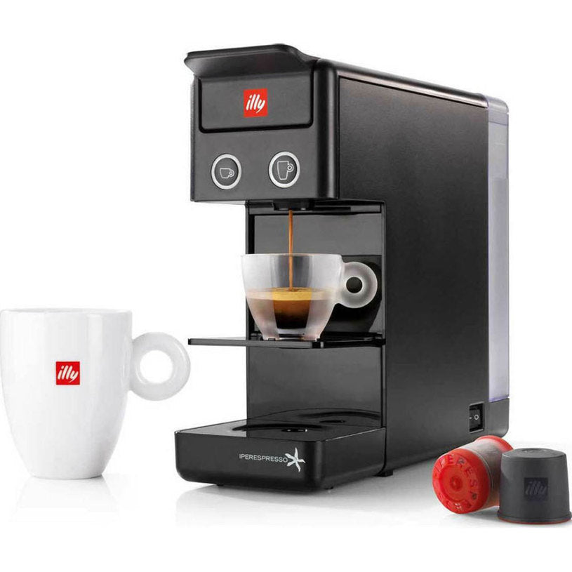 illy Y3.3 Siyah Kapsüllü Kahve Makinesi – 19 Bar | 1000 ml