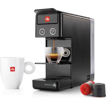 illy Y3.3 Siyah Kapsüllü Kahve Makinesi – 19 Bar | 1000 ml