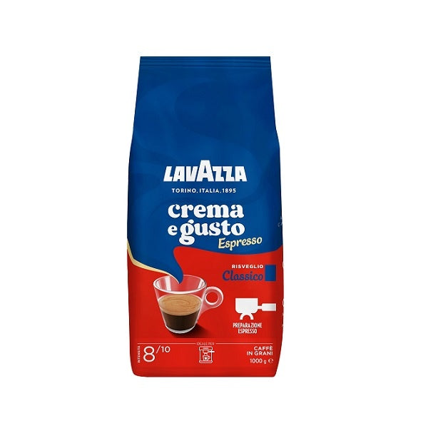 Lavazza Crema e Gusto Classico kahve çekirdekleri 1 kg.