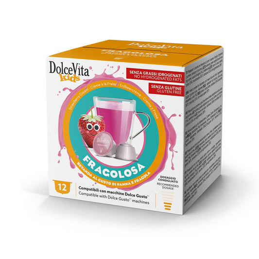 Dolce Vita FRAGOLOSA - Dolce Gusto -12 adet ile uyumludur.