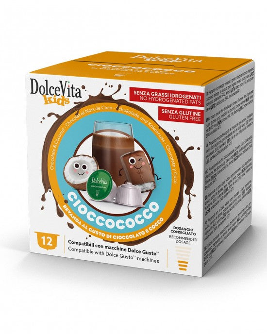 Dolce Vita CIOCCOCOCCO - Dolce Gusto ile uyumlu - 12 adet
