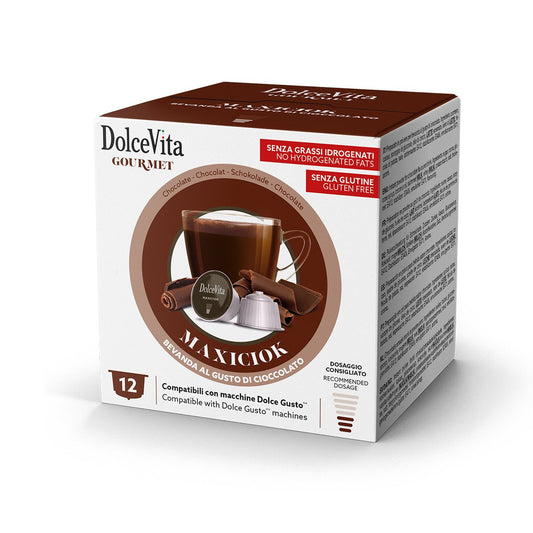Dolce Vita Maxiciock - Dolce Gusto ile uyumlu - 12 adet