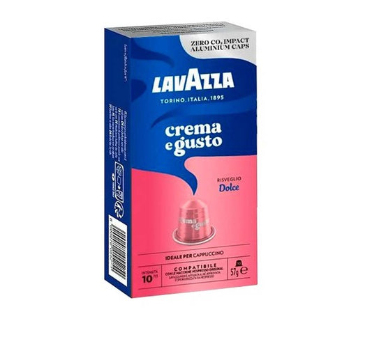 Lavazza Crema e Gusto Dolce -10 Nespresso uyumlu kapsüller