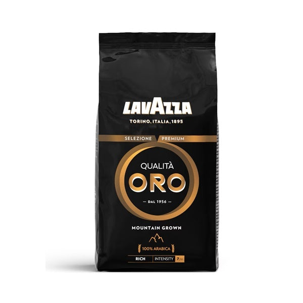 Lavazza Qualita Oro Mountain'da Yetiştirilen kahve çekirdekleri 1 kg.