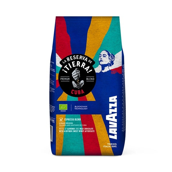 Lavazza Tierra Küba kahve çekirdekleri 1 kg.