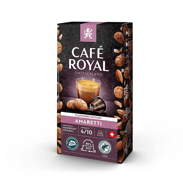 Café Royal Amaretti Acı Badem - 10 Nespresso Uyumlu Kapsül