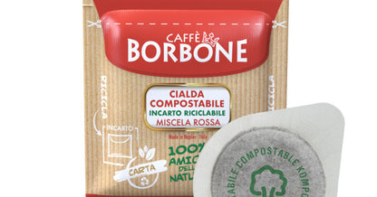 Borbone Kırmızı Tek Kullanımlık Pedler - Kutuda 50 adet.