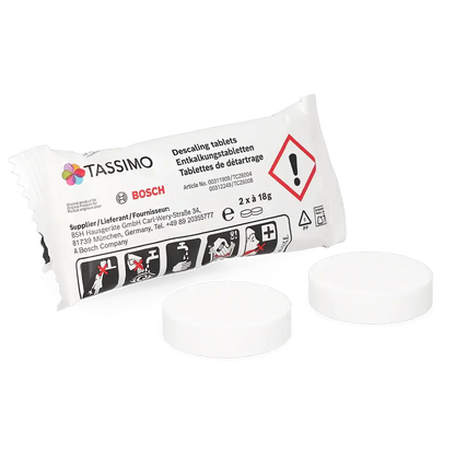 Kireç çözücü tabletler - Bosch Tassimo için 2 kapsül