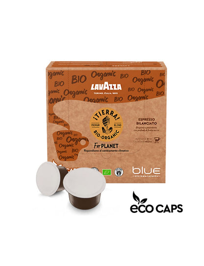 Lavazza Blue Eco Caps - Espresso Tierra Bio-Organic (100'lü Paket)