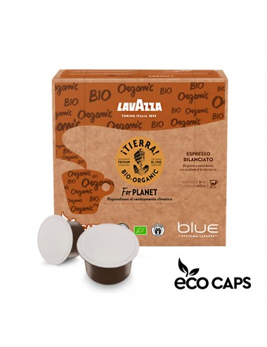 Lavazza Blue Eco Caps - Espresso Tierra Bio-Organic (100'lü Paket)