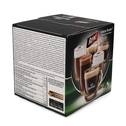 Fındıklı kahve - Café René Dolce Gusto için 16 kapsül.