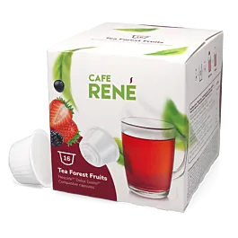 Meyveli çay - Cafe René Dolce Gusto için 16 kapsül.