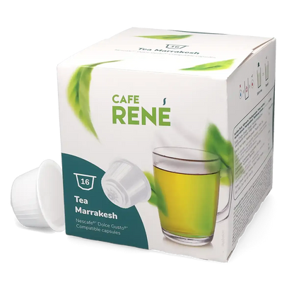 Marrakesh Çayı - Café René Dolce Gusto için 16 kapsül.