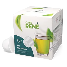 Marrakesh Çayı - Café René Dolce Gusto için 16 kapsül.