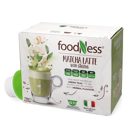 Matcha Latte - FoodNess Dolce Gusto için 10 kapsül