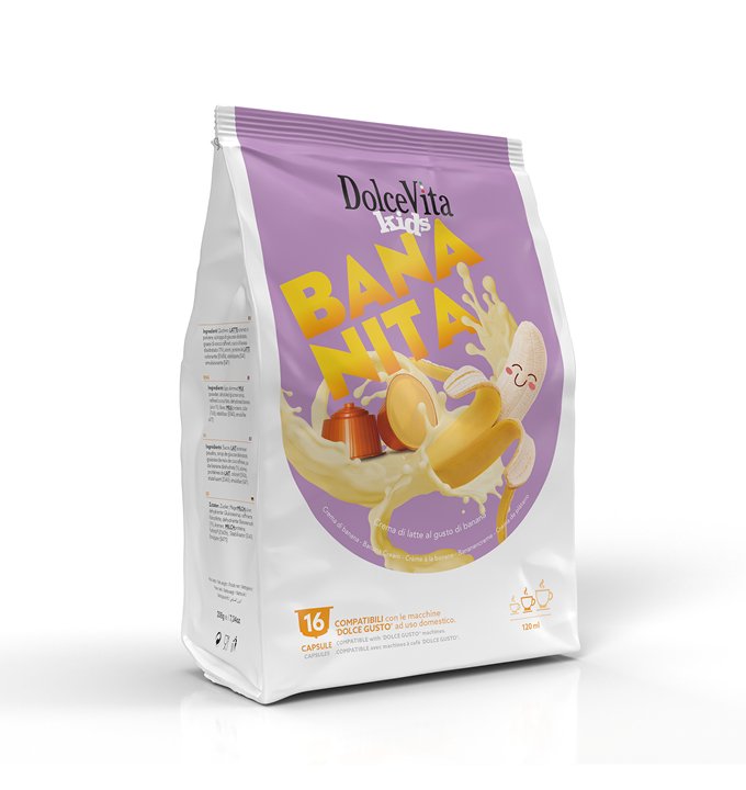 Dolce Vita BANANITA - Dolce Gusto ile uyumlu - 16 adet