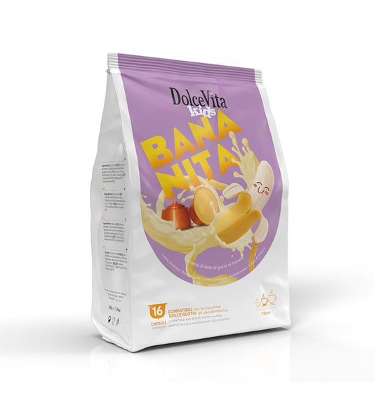 Dolce Vita BANANITA - Dolce Gusto ile uyumlu - 16 adet