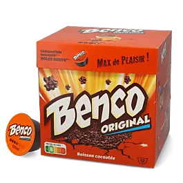 Sıcak çikolata - Benco Dolce Gusto için 12 kapsül