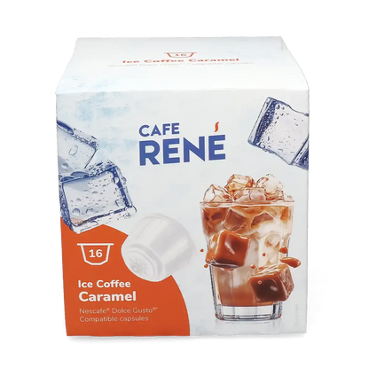 Buzlu Kahve Karamel Dolce Gusto için 16 kapsül.