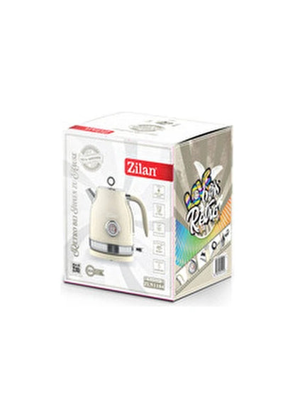 Retro su ısıtıcısı Zilan ZLN1184, 2200W, 1,7L, 360° hareketli taban, ışık göstergesi, susuz çalışmaya karşı koruma, otomatik veya manuel AÇMA/KAPAMA