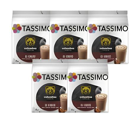 Tassimo Columbus Tuzlu Karamel Çikolata Kapsülleri x 40 T-Disk