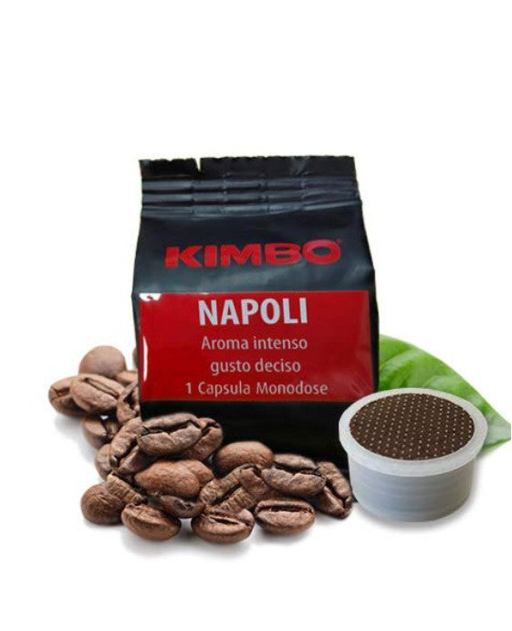 Kimbo Napoli - Espresso Point uyumlu kapsüller – 100 adet.