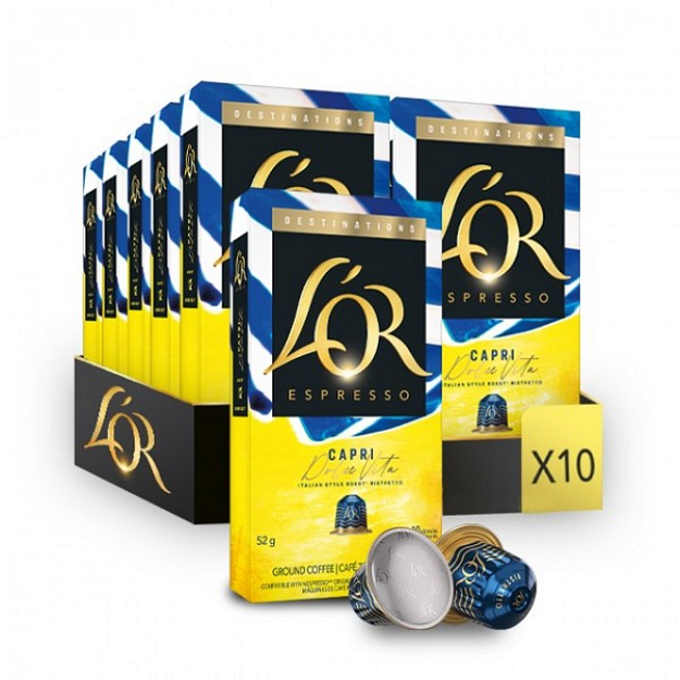 L'OR Destinations Capri Dolce Vita - 100 Nespresso Uyumlu Kapsül