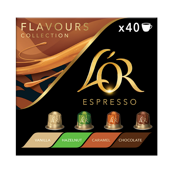 L'OR Flavours Çeşit Kutusu - 40 Nespresso Uyumlu Kapsül