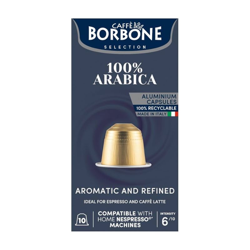 Borbone %100 Arabica Nespresso Alüminyum Kap 10 Adet